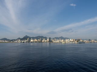 very nice view of rio de janeiro in brasil