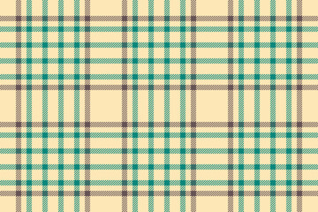 Background tartan vector. Check seamless pattern. Fabric texture textile plaid.