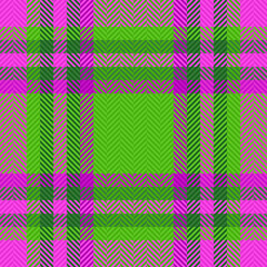 Check seamless textile. Pattern plaid fabric. Background texture vector tartan.