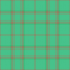 Texture seamless fabric. Background check textile. Pattern plaid tartan vector.