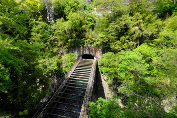 山梨県大月市猿橋水道橋