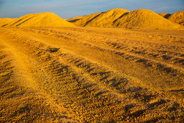 Obraz premium In the former quarry called Bornitskiye Kariery