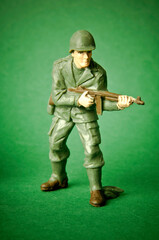 american infantry plastic toy soldier