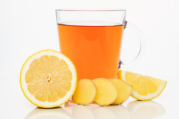 Zitronen Ingwer Tee