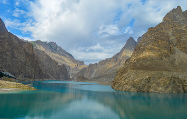 Amazingly Captivating and Beautiful Attabad Lake.  Hunza Valley 