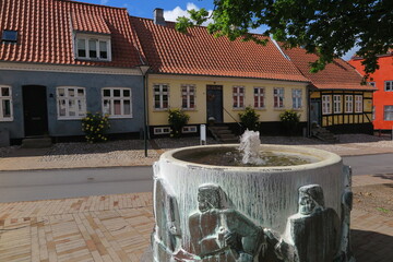 Altstadt von Middelfart, Fünen Dänemark