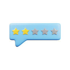Rating two stars. 3D Render