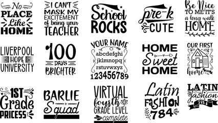 inspirational Quotes SVG Bundle   