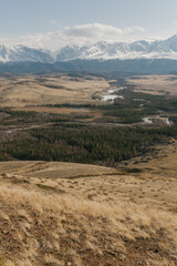 landscape in the mountains