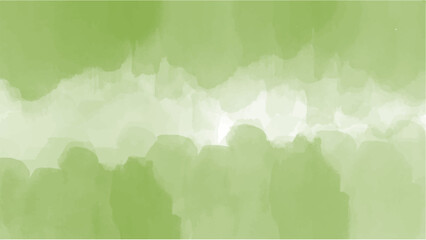 Green watercolor background for textures backgrounds and web banners design