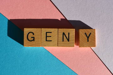 Gen Y, word as banner headline