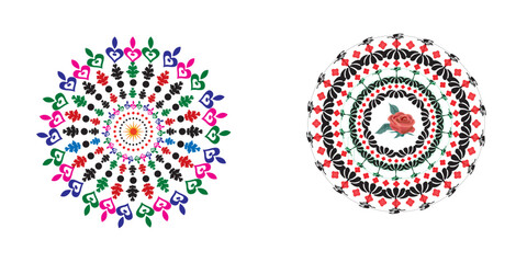 Mandala Design Template