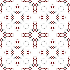 Geometric pattern. Seamless vector background. Ethnic graphic design.