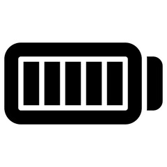 full battery glyph icon