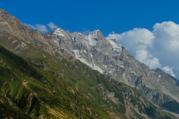 Beautiful Karakorum Peaks from Naran Valley, Northern Pakistan