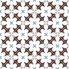 Fototapeta premium Geometric pattern. Seamless vector background. Ethnic graphic design.