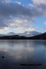 Snowdonia snowdon winter wales