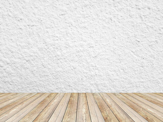 Empty interior painted on solid white color.