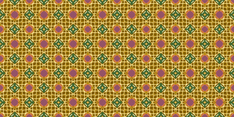 Abstract seamless pattern, seamless wallpaper, seamless background designed for use for interior,wallpaper,fabric,curtain,carpet,clothing,Batik,satin,background , illustration, Embroidery style.
