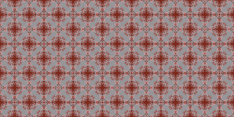 Abstract seamless pattern, seamless wallpaper, seamless background designed for use for interior,wallpaper,fabric,curtain,carpet,clothing,Batik,satin,background , illustration, Embroidery style.