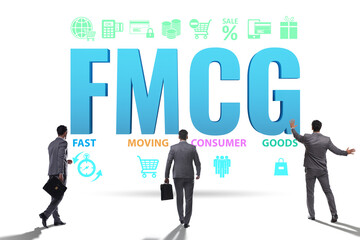 FMCG concept - fast moving consumer goods