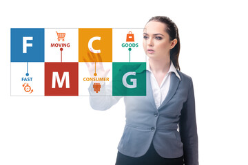 FMCG concept - fast moving consumer goods