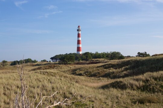 Leuchtturm Ameland im Herbst