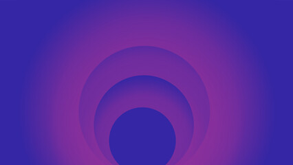 Halftone Gradient Faded Circle Texture, Purple Sun Over Blue Background