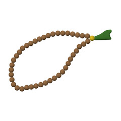Tasbih Prayer 3D Icon