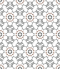 Geometric pattern. Seamless vector background. Ethnic graphic design.