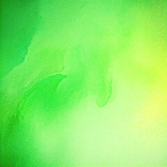 Abstract Green Watercolor Texture Background