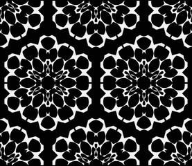 Geometric pattern. Seamless vector background. Ethnic graphic design.