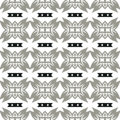 Geometric pattern. Seamless vector background. Ethnic graphic design.