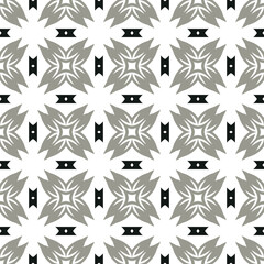 Geometric pattern. Seamless vector background. Ethnic graphic design.