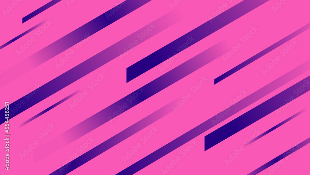 Poster Abstract Speed Rushing Lines Texture, Pink Background and Blue Speed Lines