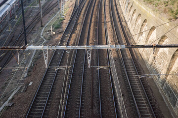 Fototapeta premium chemin de fer