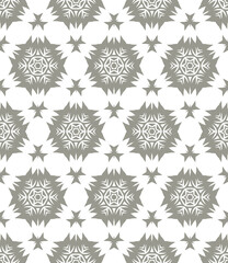 Geometric pattern. Seamless vector background. Ethnic graphic design.