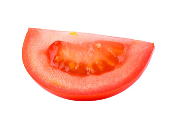 tomato slice isolated on transparent png