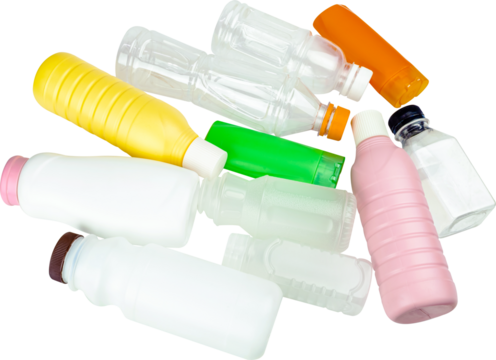 plastic bottle garbage, plastic waste