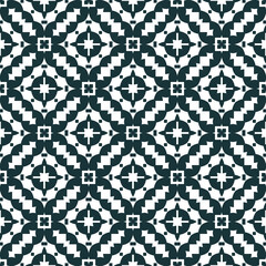 Geometric pattern. Seamless vector background. Ethnic graphic design.