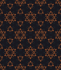 Geometric pattern. Seamless vector background. Ethnic graphic design.