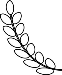 flower wreath botany decoration