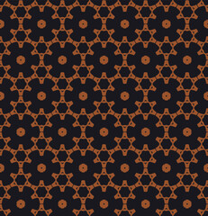 Geometric pattern. Seamless vector background. Ethnic graphic design.