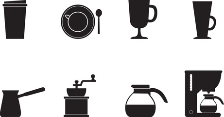 Iconos vector set de cocina