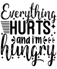 GYM SVG Typography t shirt design vectors graphic art 