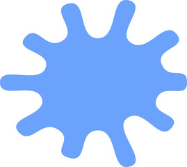 cute pastel abstract shape decoration