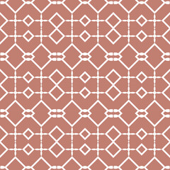 Fototapeta premium Abstract geometric pattern. A seamless background, vintage texture. 