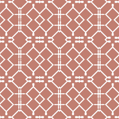 Abstract geometric pattern. A seamless background, vintage texture.	 - 554466670