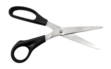 Stationery office scissors on a white background. scissors isolate - Powered by Adobe