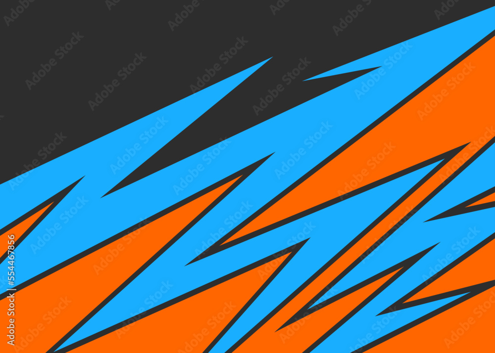Poster Abstract background with colorful arrow line pattern